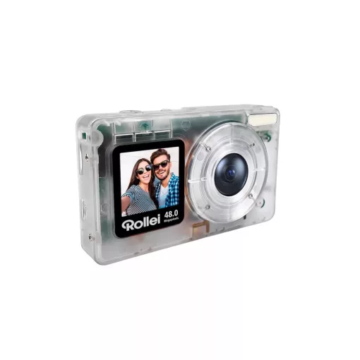 Rollei Compactline Pocket Transparent digitális fényképezőgép, zöld (R12100)