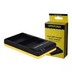   PATONA Dual Charger for Nikon EN-EL15 ENEL15 - Micro USB - 1965