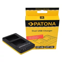   PATONA Dual Charger for Sony NP-FW50, NPFW50 - Micro USB - 1964