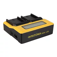 PATONA Dual LCD USB Charger - Canon LPE6 LP-E6 (7583)