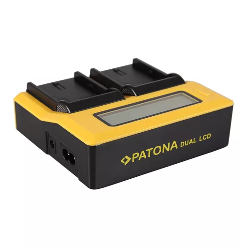 PATONA Dual LCD USB Charger - Canon LPE6 LP-E6 (7583)