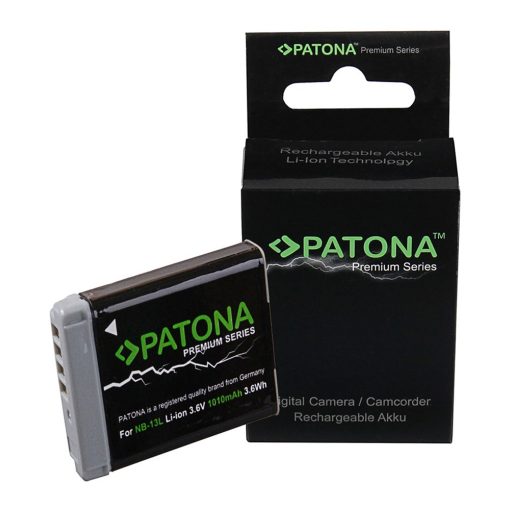 PATONA Premium Battery - Canon NB-13L Canon PowerShot G7X G5X G9X G7X Mark II (1253)