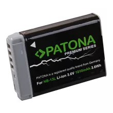 PATONA Premium Battery - Canon NB-13L Canon PowerShot G7X G5X G9X G7X Mark II (1253)