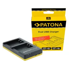   PATONA Slim micro-USB Charger - Canon LP-E17 EOS 750D 760D 8000D Kiss X8i Rebel Rebel T6i Rebel (151676)