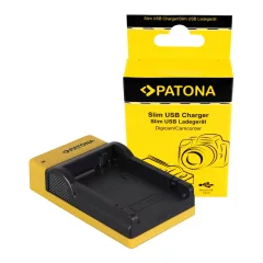   PATONA Slim micro-USB Charger - Canon LP-E8, LPE8, EOS 550D, 600D, 650D, 700D (151574)