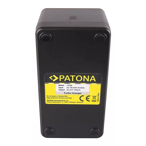 PATONA NP-F Turbo Charger - 1918 (Sony NP-F550 NP-F750 NP-F960 NP-F970)