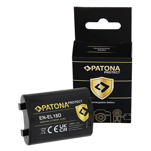 PATONA PROTECT Battery - Nikon Z9 D6 EN-EL18D LG cells