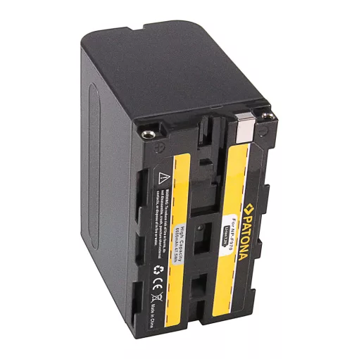 PATONA NP-F970 Battery 6600 mAh - 1074 (Sony NP-F970 NP-F960)