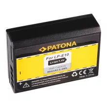 PATONA Battery for Canon LP-E10 LPE10 (EOS1100D EOS 1100D) - 1089