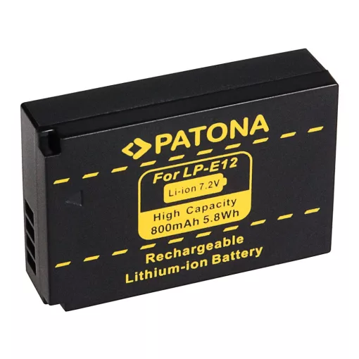 PATONA Battery f. Canon LPE12 LPE-12 Canon EOS M