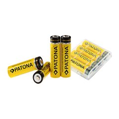 PATONA Mignon AA Battery 4pcs - LR6 - 2450mAh - case - 1189
