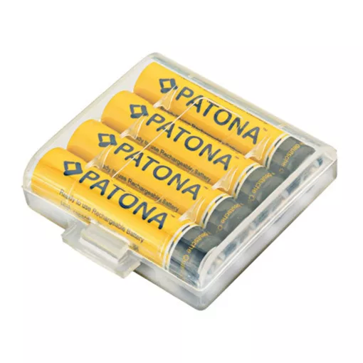 PATONA Micro AAA Battery 4pcs - LR3 - 900mAh - case - 1190