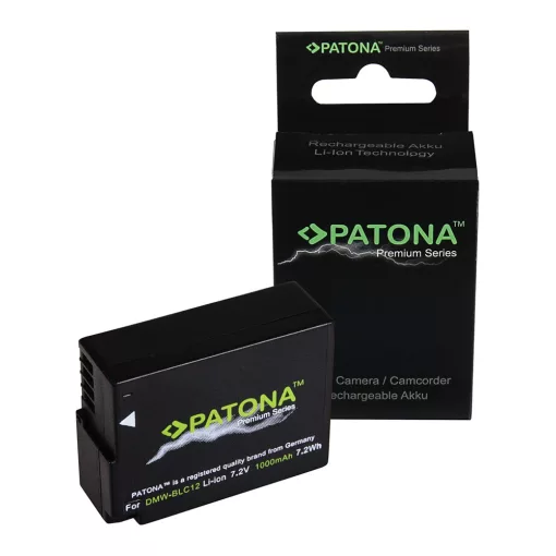 PATONA Premium Battery - Panasonic BLC12 Lumix DMC FZ200 DMC G5 DMC G6 FZ1000 FZ300 G7 (1196)