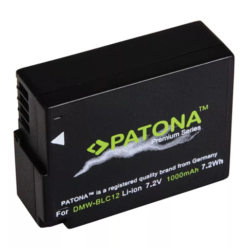 PATONA Premium Battery - Panasonic BLC12 Lumix DMC FZ200 DMC G5 DMC G6 FZ1000 FZ300 G7 (1196)