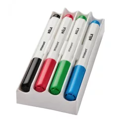  Ikea Mala Whiteboard pen with holder/eraser, mixed for claping board
