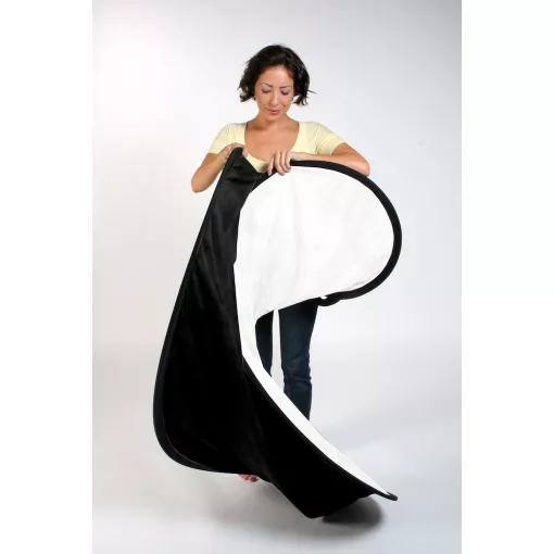 Lastolite Plain Coll 1.5x1.8m Blk/White (LL LC5621)