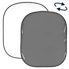 Lastolite Plain Coll 1.8x2.15m Whit/MGrey (LL LB67GW)