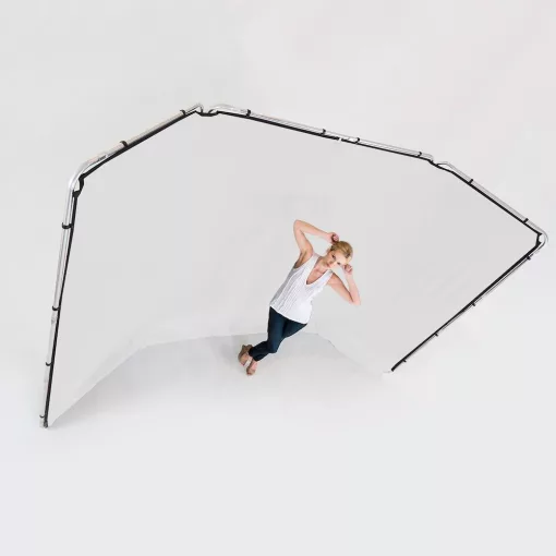 Manfrotto Panoramic Background Set 4m white (LL LB7623)
