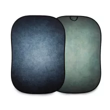 Lastolite Vintage Collapsible Background 1.5 x 2.1m Ink/Sage  (LL LB5720)