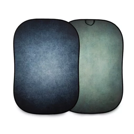 Lastolite Vintage Collapsible Background 1.5 x 2.1m Ink/Sage  (LL LB5720)