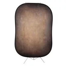 Lastolite Vintage Collapsible Background 1.5 x 2.1m Walnut/Pewter (LL LB5721)