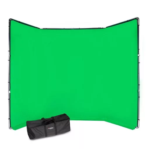 Manfrotto Chroma Key FX 4x2.9m Background kit green (MLBG4301KG)