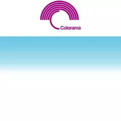   Colorama Colorgrad 110 x 170 cm White/Aqua PVC Background (LLCOGRAD316)