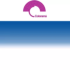   Colorama Colorgrad 110 x 170 cm White/Blue PVC Background (LLCOGRAD312)