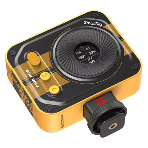 Smallrig 5511 Vibe P108 Pro Mini LED Video Light “Bumblebee Edition” - Transformers