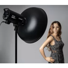 Godox DP600III Studio Flash Set - Beauty Dish 55cm - 2,5m stand