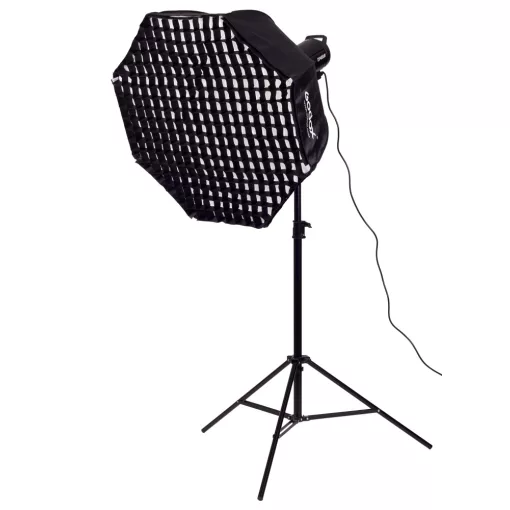 Godox DP800III Studio Flash Set with Octobox and flash trigger - 600Ws - 95cm - 3m