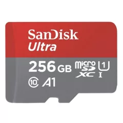   SANDISK MICROSD EXTREME Card 256GB, 190MB/s, A2 C10 V30 UHS-I U3 (121587)