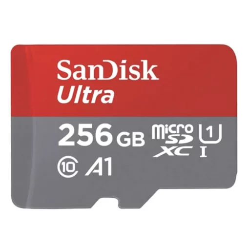 SANDISK MICROSD EXTREME Card 256GB, 190MB/s, A2 C10 V30 UHS-I U3 (121587)