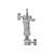   Jinbei Studio Light Stand with wheels - JF-238A (max. 15kg, 238cm)