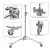 Jinbei 2 in 1 Steel Light Stand (M-8) 530cm