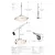 Jinbei 2 in 1 Steel Light Stand (M-8) 530cm