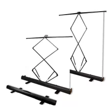Mikrosat Pull-Up Black Background 145x200cm (BD2008)