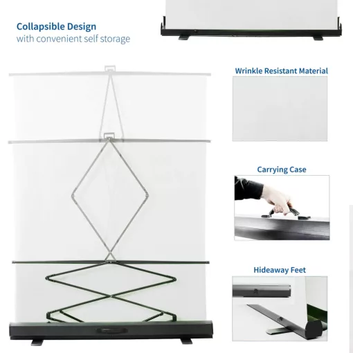 Mikrosat Pull-Up Black Background 145x200cm (BD2008)
