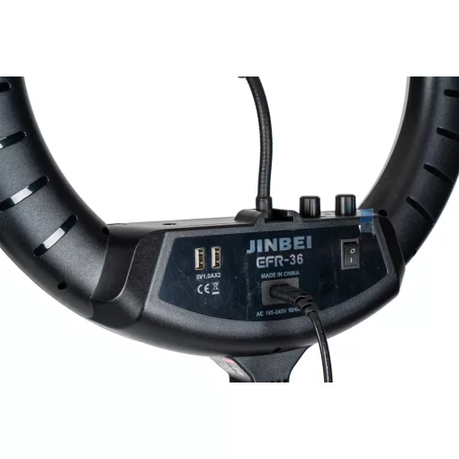 Jinbei EFR-36 Selfie Ring LED Light with L-180 Stand KIT