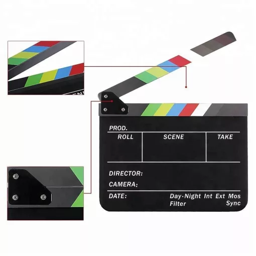 Mikrosat ICB-02 Acrylic Film Clapboard
