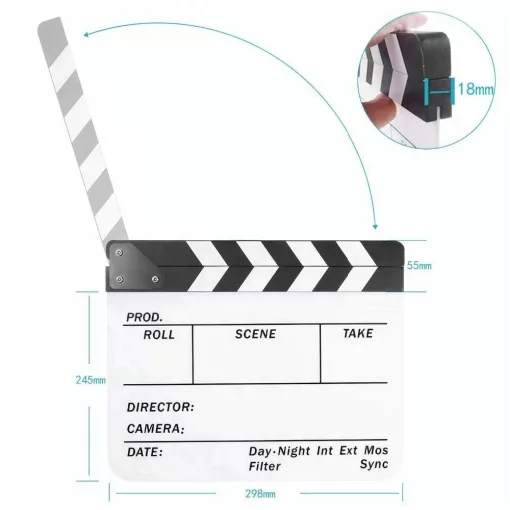 Mikrosat ICB-03 Acrylic Film Clapboard