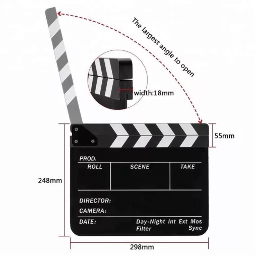 Mikrosat ICB-04 Acrylic Film Clapboard