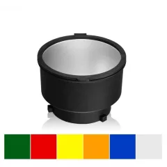 Jinbei MH magnetic reflector (with gel) - 14cm, bowens