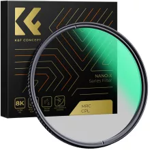 K&F Concept NANO-X series, B270, HD, CPL szűrő, vízlepergető, karcálló, 77mm (KF-01-973V1)