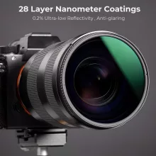 K&F Concept NANO-X series, B270, HD, CPL szűrő, vízlepergető, karcálló, 77mm (KF-01-973V1)