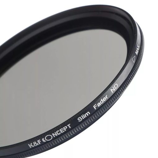 K&F Concept Slim vario ND 2-400 változtatható szürkeszűrő, 37 mm (KF-01-1102)