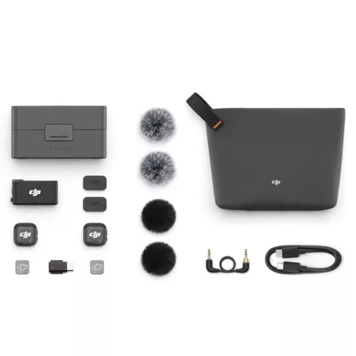 DJI Mic 3 (2 TX + 1 RX + töltőtok)