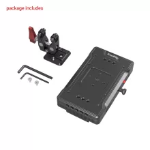 SmallRig 3202 V Mount Batterij Adapter Plaat met Krab-Vormige Klem