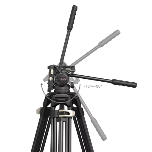 Smallrig 3751 Heavy Duty Fluid Head Statief AD 01