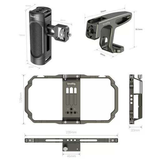 Smallrig 3155 Universal Mobile Phone Handheld Video Rig Kit